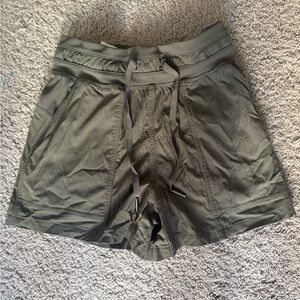 Women’s Olive Green Lululemon Shorts